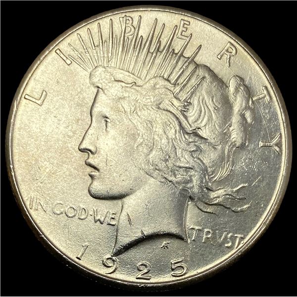 1925-S Silver Peace Dollar UNCIRCULATED