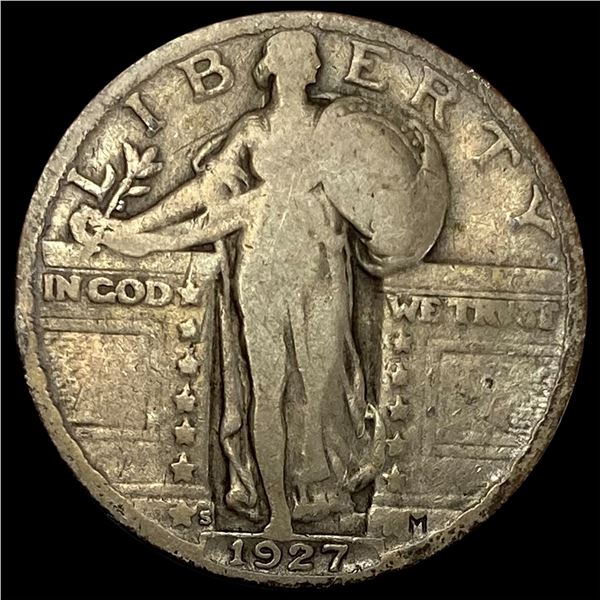 1927-S Standing Liberty Quarter NICELY CIRCULATED