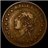 Image 1 : 1857 Hard Times Token-Not One Cent NEARLY UNCIRCULATED