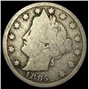 Image 1 : 1885 Liberty Head Nickel NICELY CIRCULATED