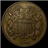 Image 1 : 1866 Bronze Two-Cent Piece CHOICE AU