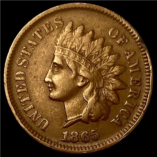 1865 Indian Head Cent NEARLY UNCIRCULATED