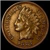 Image 1 : 1887 Indian Head Cent CLOSELY UNCIRCULATED