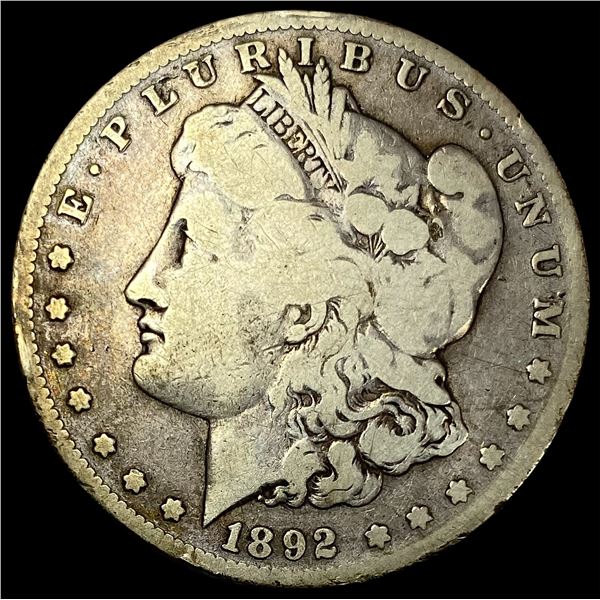 1892-S Silver Morgan Dollar NICELY CIRCULATED