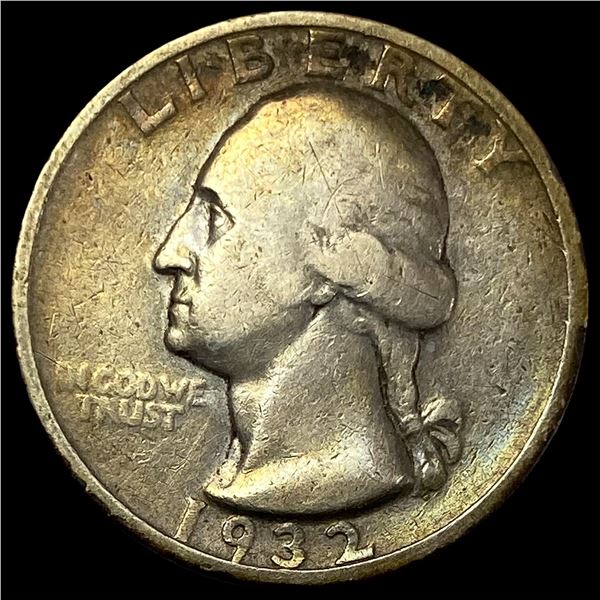 1932-S Silver Washington Quarter NICELY CIRCULATED