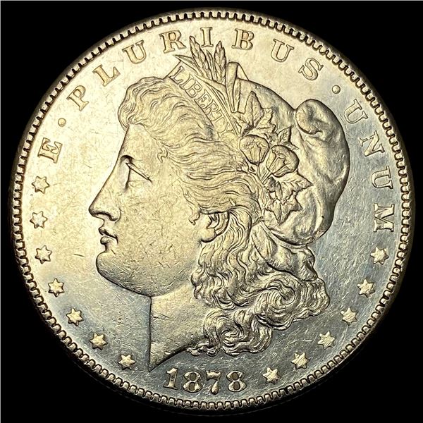 1878-S Silver Morgan Dollar CLOSELY UNCIRCULATED
