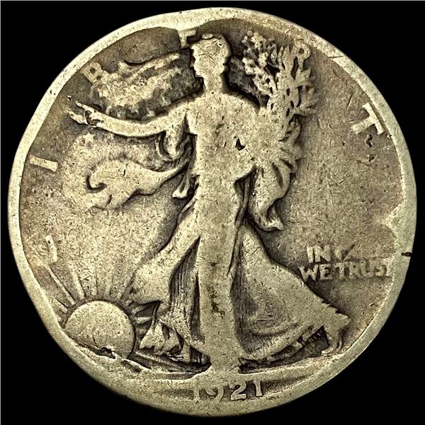1921 Walking Liberty Half Dollar NICELY CIRCULATED
