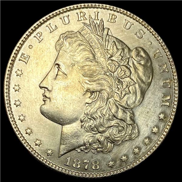 1878 8TF Silver Morgan Dollar CLOSE UNC