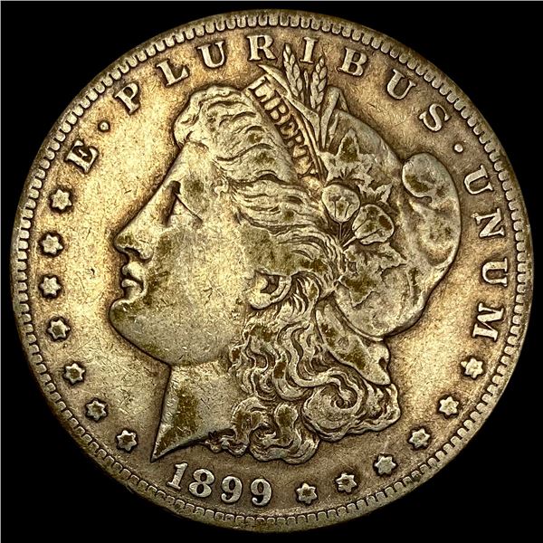 1899-S Silver Morgan Dollar LIGHTLY CIRCULATED