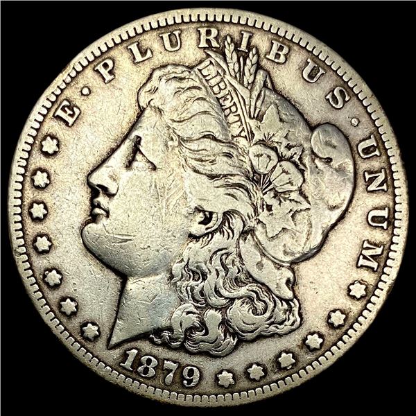 1879-CC Silver Morgan Dollar LIGHTLY CIRCULATED