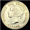Image 1 : 1880-H Canada Silver 5 Cents CLOSELY UNCIRCULATED