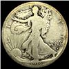 Image 1 : 1916-S Walking Liberty Half Dollar NICELY CIRCULATED