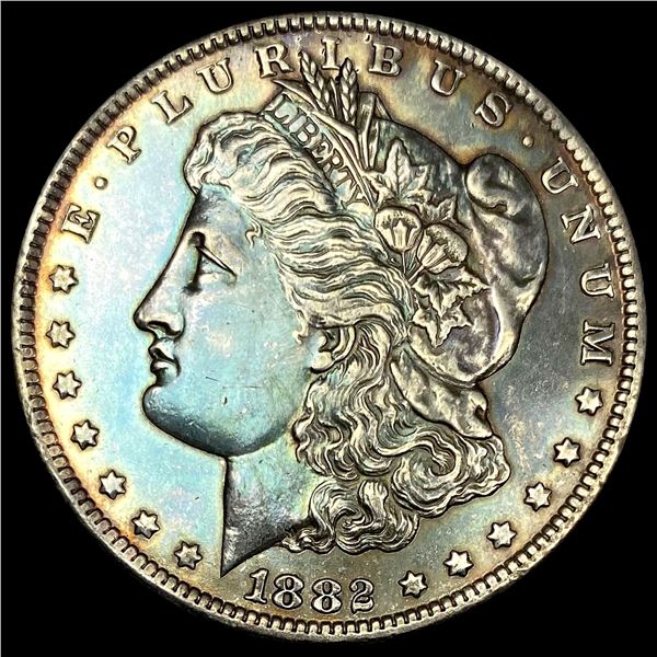 1882-CC Silver Morgan Dollar CLOSELY UNCIRCULATED
