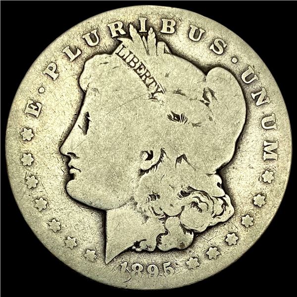 1895-S Silver Morgan Dollar NICELY CIRCULATED