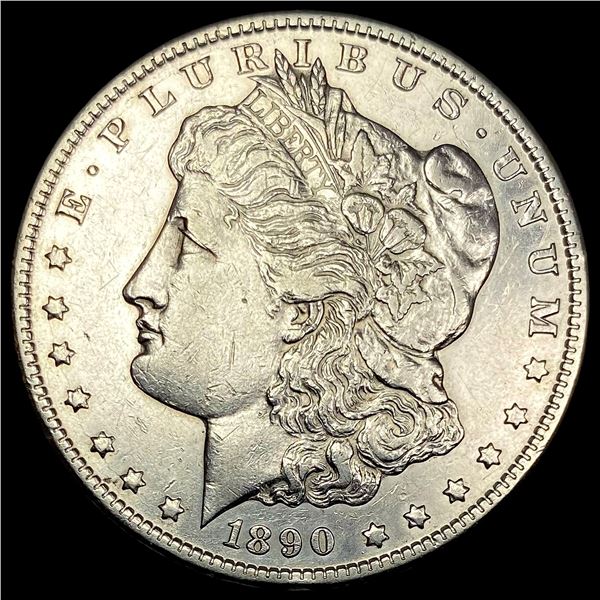 1890-CC Silver Morgan Dollar CLOSELY UNCIRCULATED