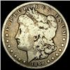 Image 1 : 1890-CC Tailbar Silver Morgan Dollar NICE CIRC