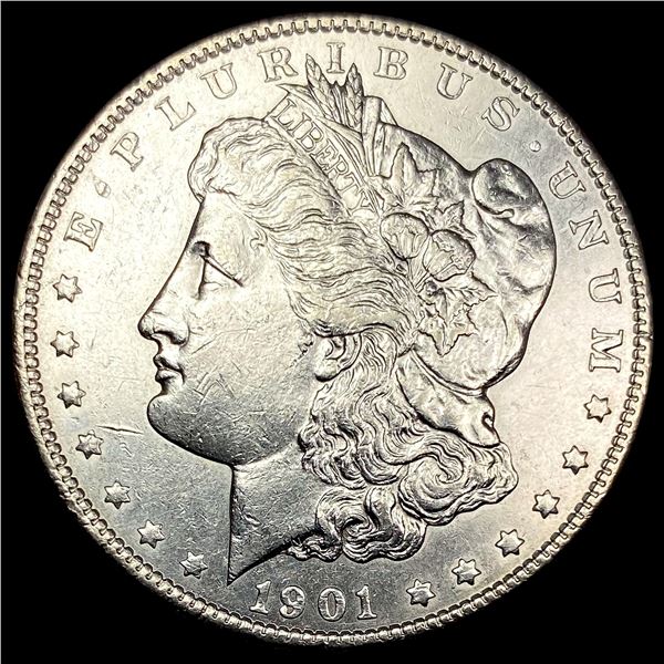 1901 Morgan Silver Dollar CLOSELY UNCIRCULATED