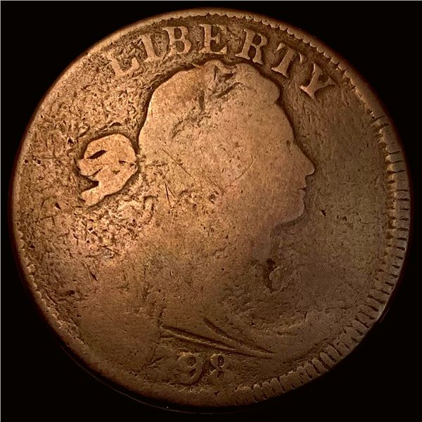 1798 Draped Bust Large Cent NICELY CIRCULATED