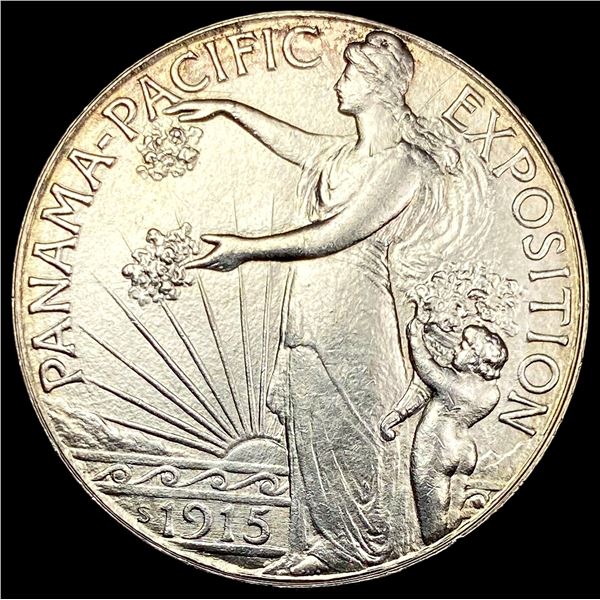 1915-S Silver Panama-Pacific Half Dollar UNCIRCULATED