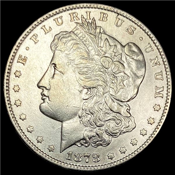 1878 8TF Silver Morgan Dollar CLOSE UNC