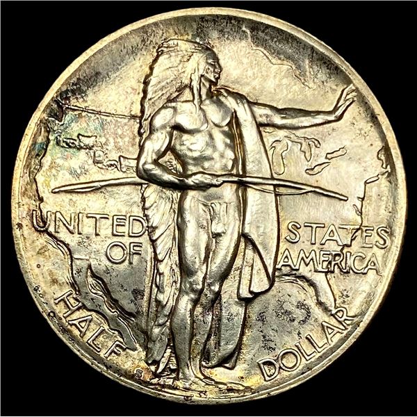 1926-S Silver Oregon Trail Half Dollar UNC