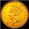 Image 1 : 1870-S Gold $1 Indian Princess Type 3 CLOSELY UNCIRCULATED