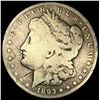 Image 1 : 1893-CC Silver Morgan Dollar NICELY CIRCULATED