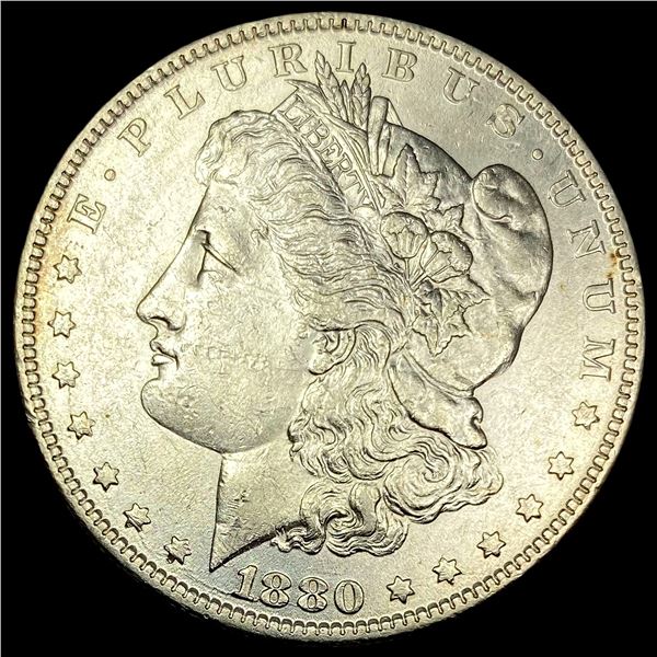 1880-O Morgan Silver Dollar CLOSE UNC