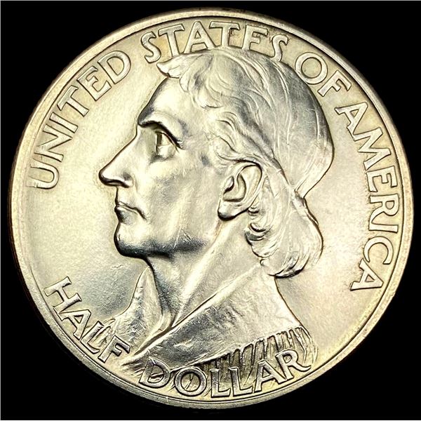 1935-D Silver Boone Half Dollar UNCIRCULATED
