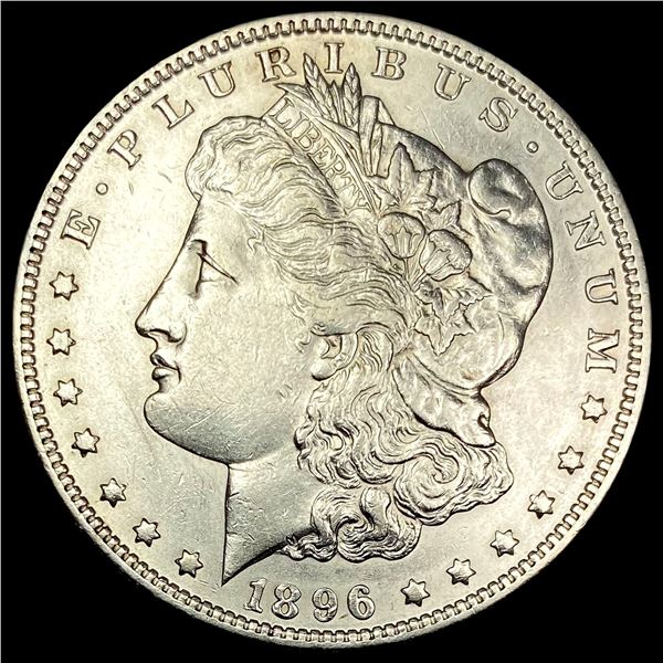 1896-O Silver Morgan Dollar CLOSE UNC