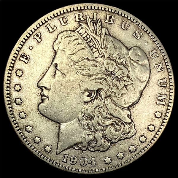 1904 Silver Morgan Dollar LIGHTLY CIRCULATED