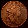 Image 1 : 1805 Draped Bust Half Cent HIGH GRADE