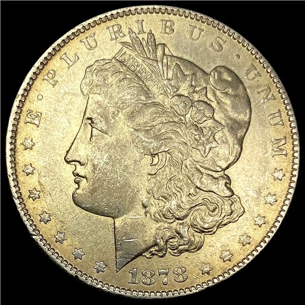 1878 Silver Morgan Dollar CLOSELY UNCIRCULATED