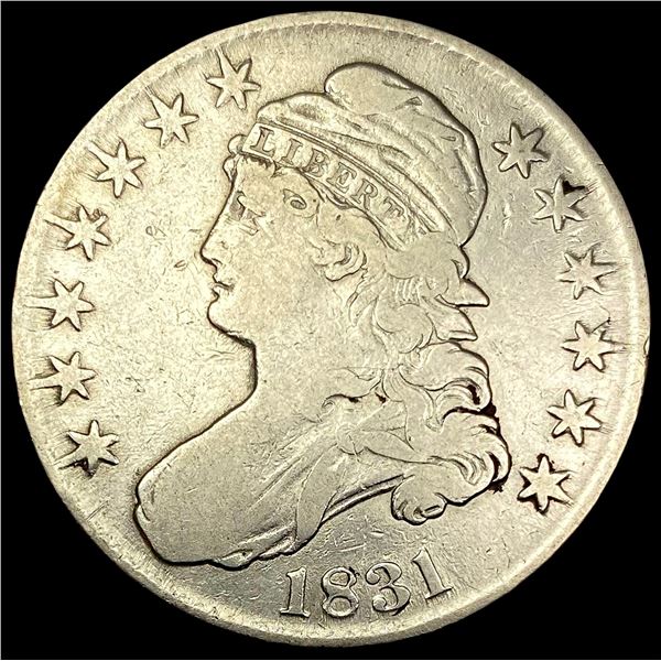 1831 Capped Bust Half Dollar NICELY CIRCULATED
