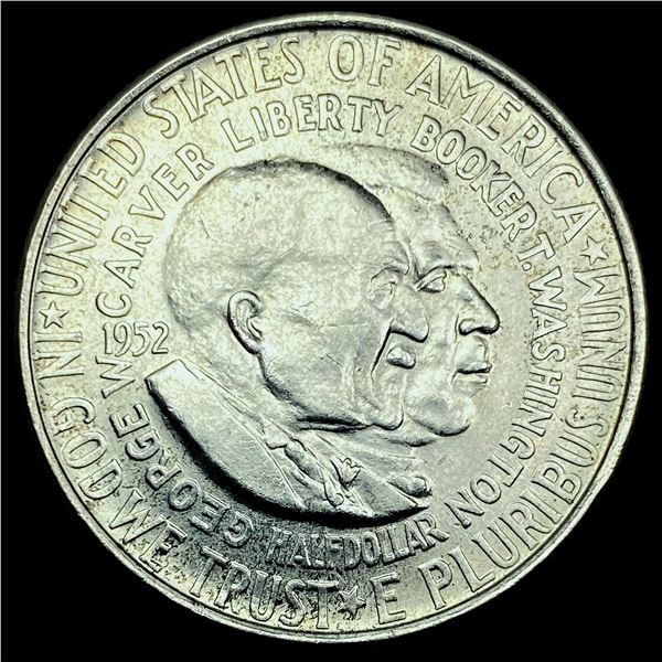 1952 Booker T. Washington Half Dollar CHOICE BU