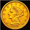 Image 1 : 1852 Gold $2.50 Liberty Head Quarter Eagle CLOSELY UNCIRCULATED