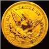 Image 2 : 1852 Gold $2.50 Liberty Head Quarter Eagle CLOSELY UNCIRCULATED