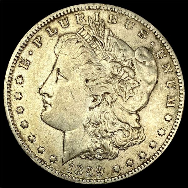 1899-O Micro O Silver Morgan Dollar NEAR UNC
