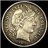 Image 1 : 1906 Silver Barber Dime NEARLY UNCIRCULATED