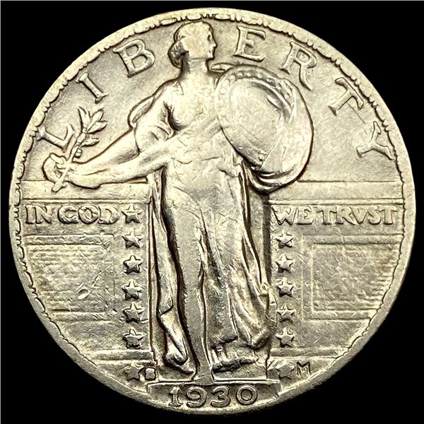 1930-S Standing Liberty Quarter NEARLY UNCIRCULATED