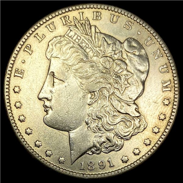 1891-S Silver Morgan Dollar CLOSELY UNCIRCULATED