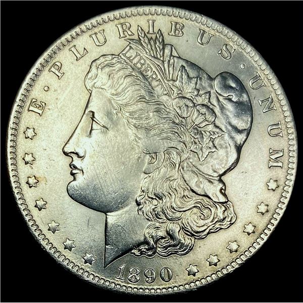 1890-O Silver Morgan Dollar CHOICE AU