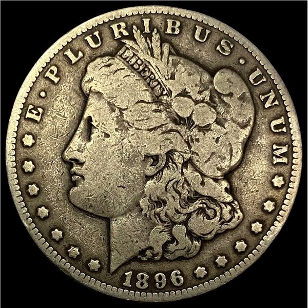 1896-S Silver Morgan Dollar NICELY CIRCULATED
