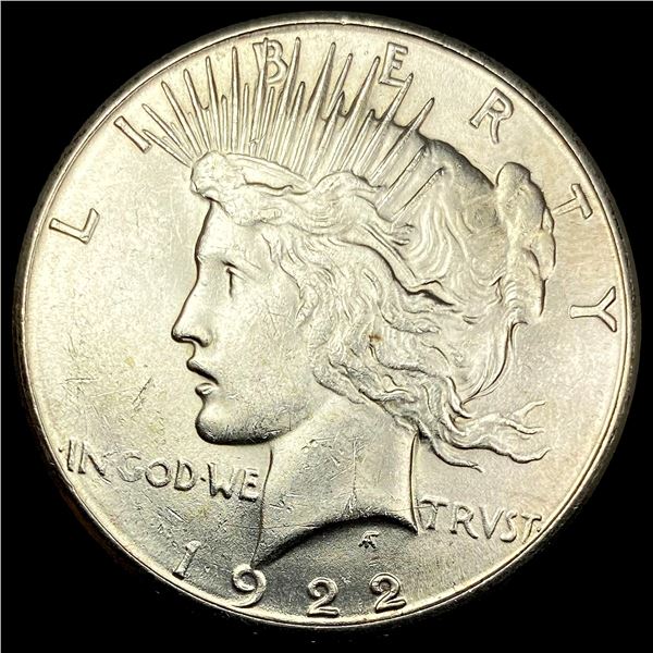 1922-S Silver Peace Dollar UNC