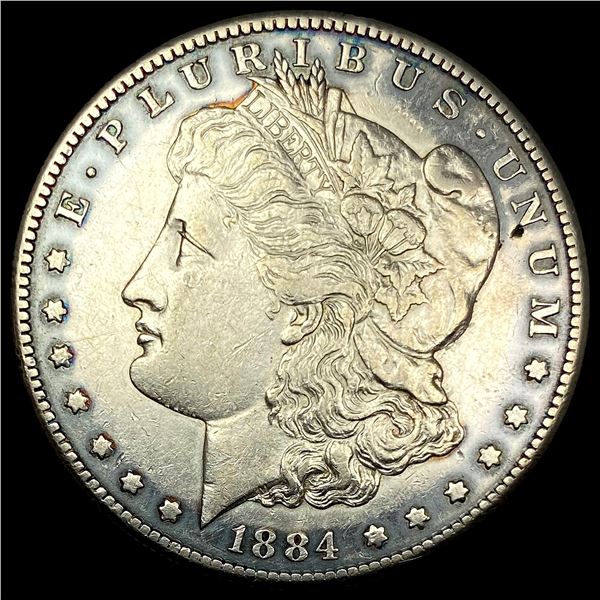 1884-S Silver Morgan Dollar CLOSELY UNCIRCULATED
