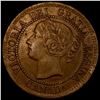 Image 1 : 1859 Canada Bronze 1 Cent NEARLY UNCIRCULATED