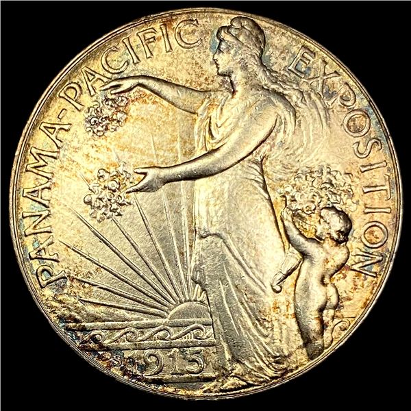 1915-S Silver Panama-Pacific Half Dollar UNCIRCULATED