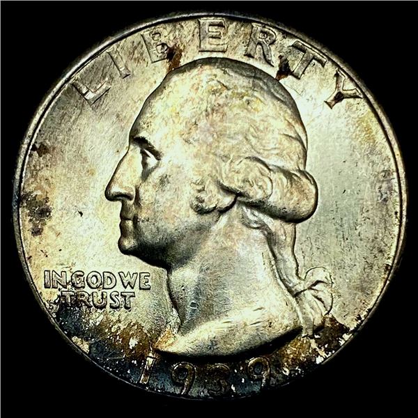1939-D Silver Washington Quarter CHOICE BU