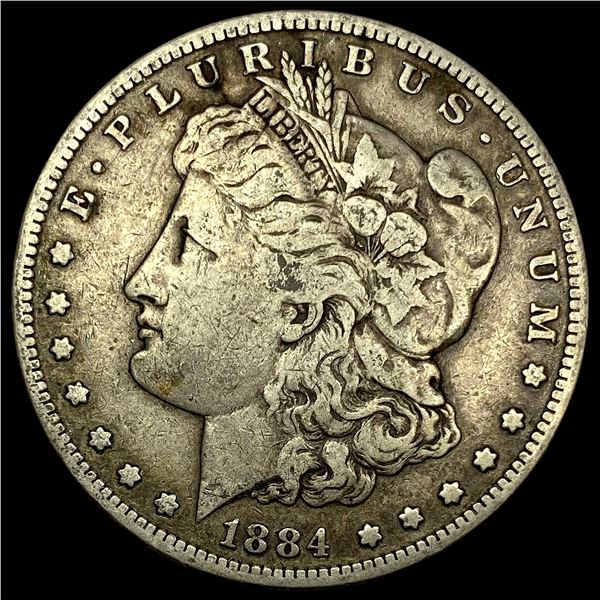 1884-S Silver Morgan Dollar LIGHTLY CIRCULATED