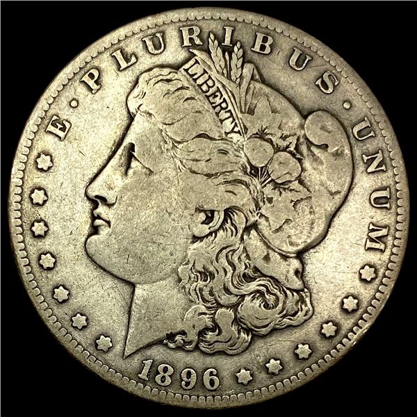 1896-S Silver Morgan Dollar NICELY CIRCULATED